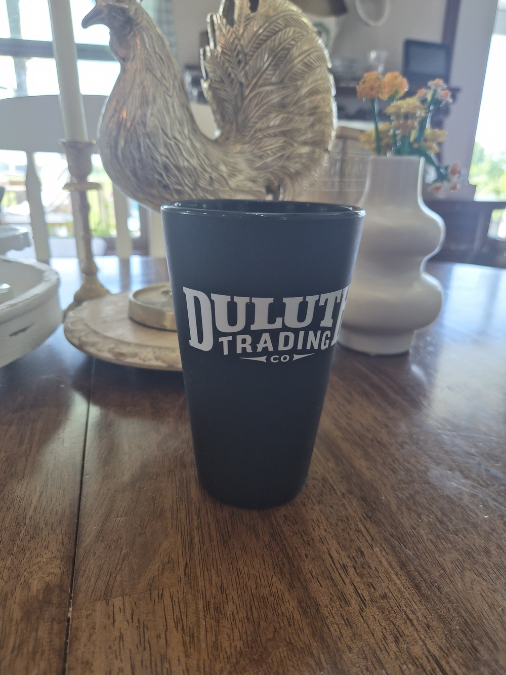 Duluth Trading Co Black Logo Tumbler
